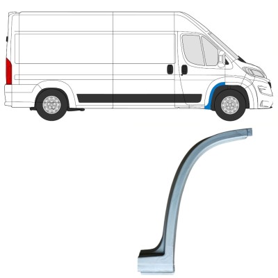 Popravni panel sprednjega blatnika za Opel Movano 2021-2026 / Desna 16833