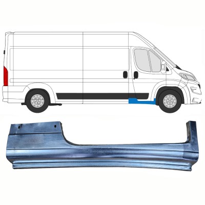 Popravni panel praga sprednjih vrat za Opel Movano 2021-2026 / Desna 16419