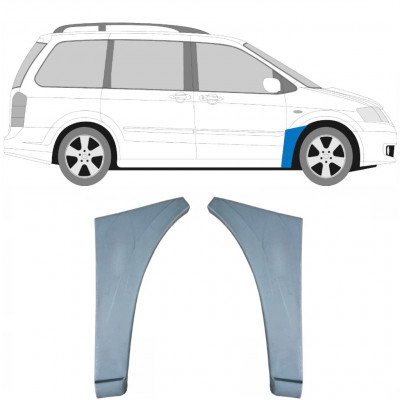 Popravni panel prednjega blatnika za Mazda MPV 1999-2006 / Levo+Desno / Komplet 9419