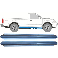 Prag za Nissan Navara D22 1998-2005 / Levo = Desno (simetrično) / Komplet 9927