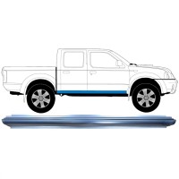Prag za Nissan Navara D22 1998-2005 / Levo = Desno (simetrično) 8901