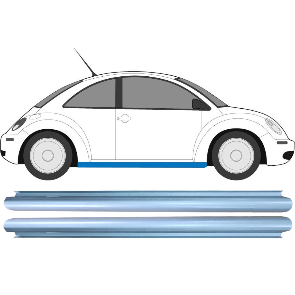 Prag Za Volkswagen New Beetle 1998-2005 / Levo+Desno / Komplet 9181