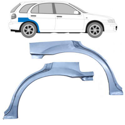 Bok delni za Nissan Almera 1999-2007 / Levo+Desno / Komplet 9630