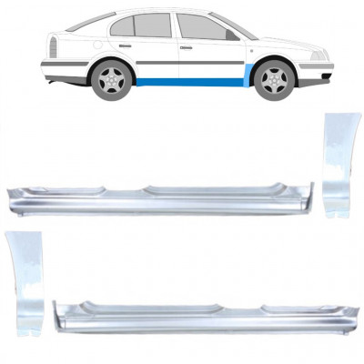 Popravni panel praga in sprednjega blatnika za Skoda Octavia 1996-2010 11175