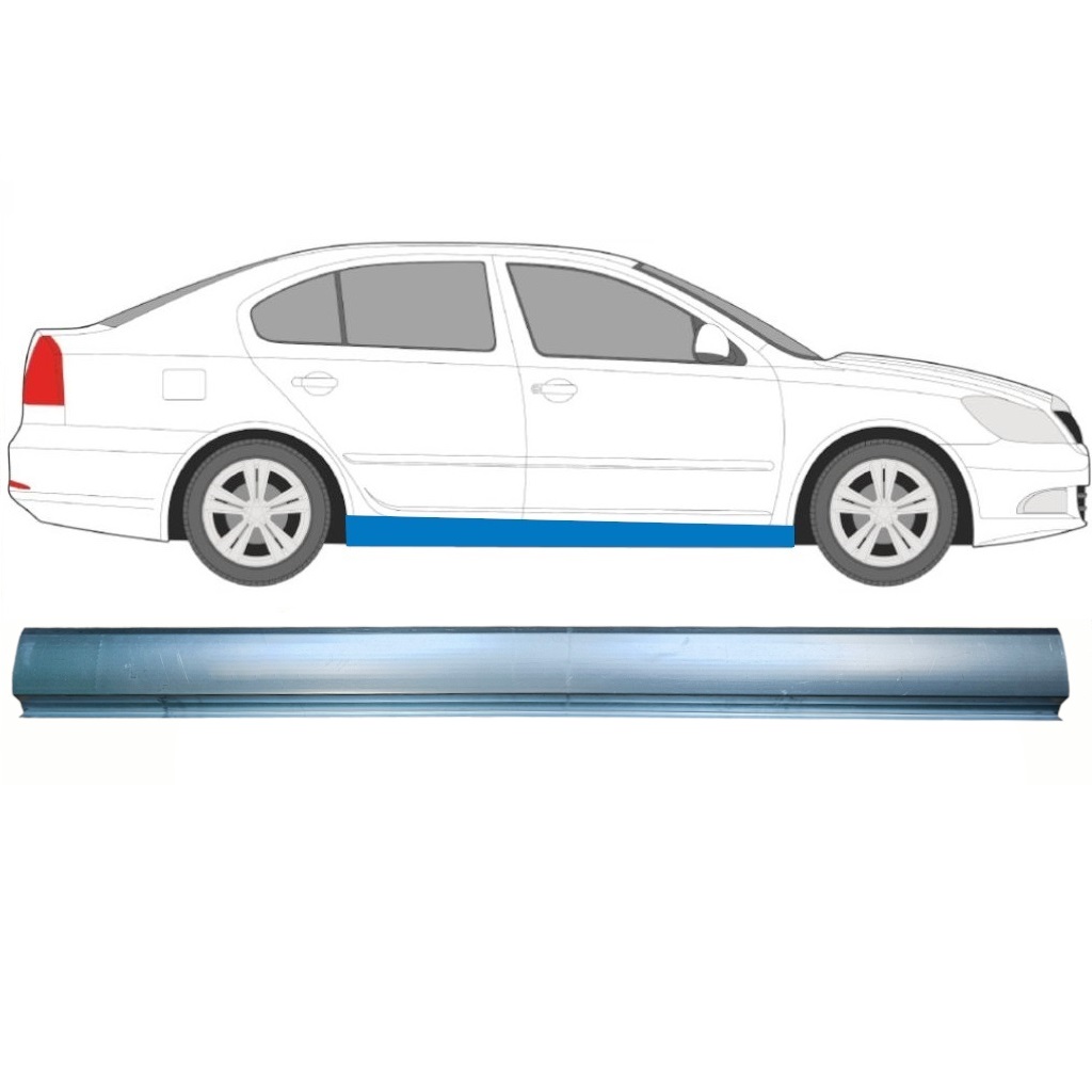 Prag Za Skoda Octavia Ii 2004-2013 / Levo = Desno (Simetrično) 8591