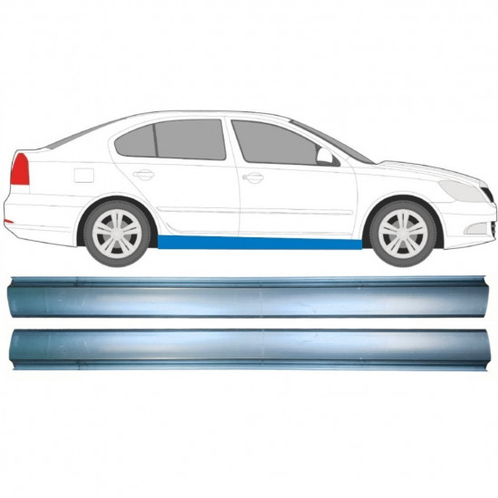 Prag za Skoda Octavia 2004-2013 / Levo = Desno (simetrično) / Komplet 10309