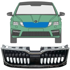 Rešetka za Skoda Octavia III 2017-2020 / Komplet 7548