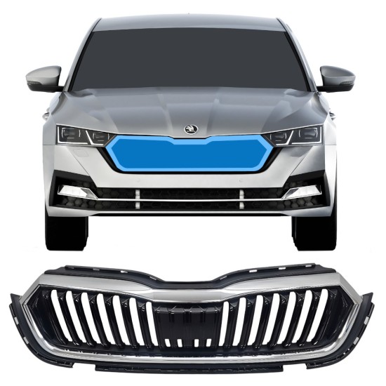 Rešetka za Skoda Octavia IV 2020- / Komplet 7727