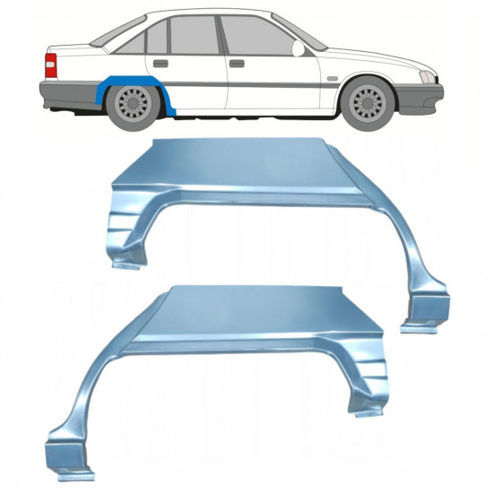 Bok delni za Opel Omega A 1986-1993 / Levo+Desno / Komplet 9803