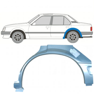 Bok delni za Opel Ascona C / Vauxhall Cavalier 1981-1988 / Leva 7292