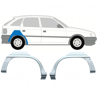 Bok delni za Opel Astra 1991-2002 / Levo+Desno / HATCHBACK / Komplet 9686