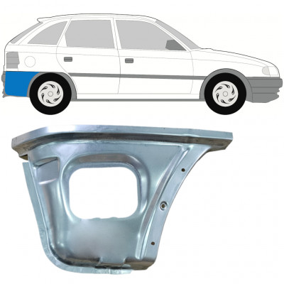 Popravni panel zadnjega vogala za Opel Astra 1991-2002 / Desna 11101