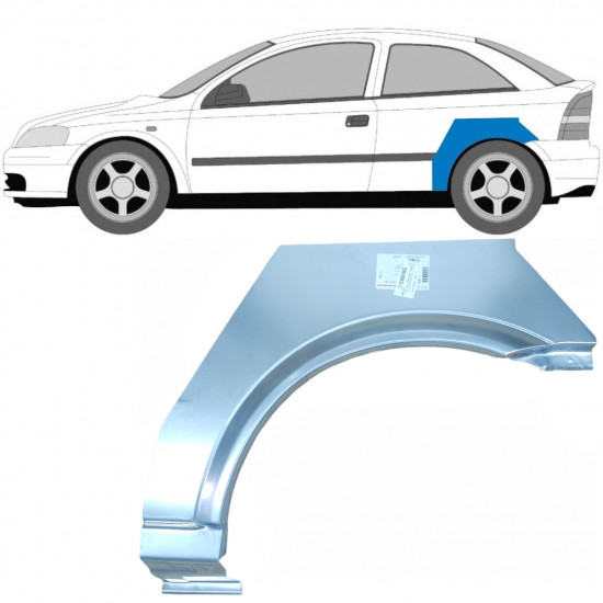 Bok delni za Opel Astra 1998-2009 / Leva 6859