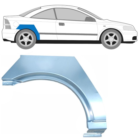 Bok delni za Opel Astra G 1998-2009 / Desna / COUPE 15959