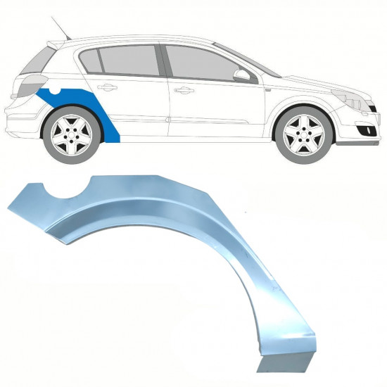 Bok delni za Opel Astra 2003-2014 / Desna 8862