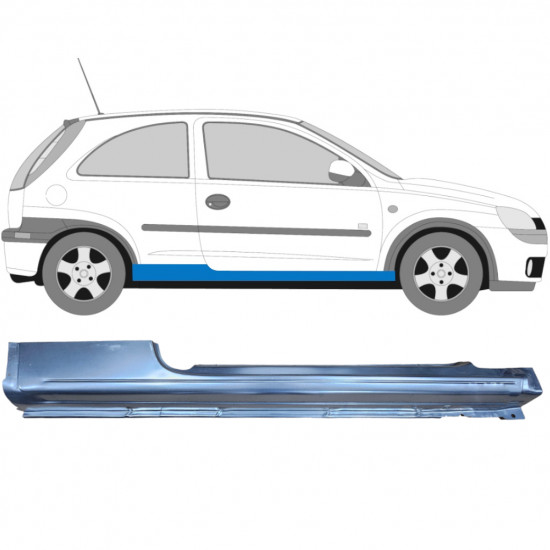 Prag za Opel Corsa 2000-2010 / Desna 6877