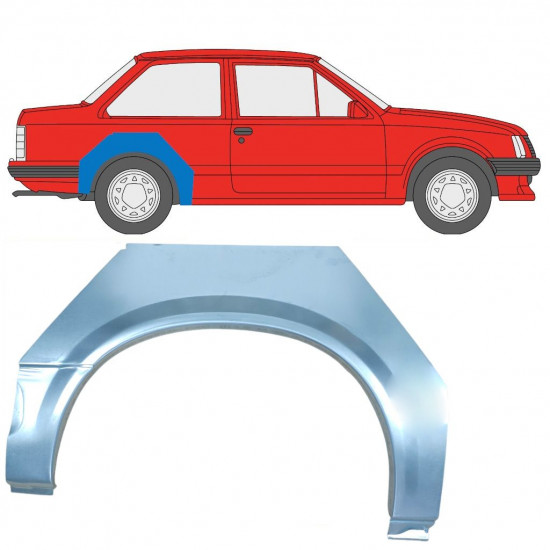 Bok delni za Opel Corsa A 1982-1993 / Desna 11018