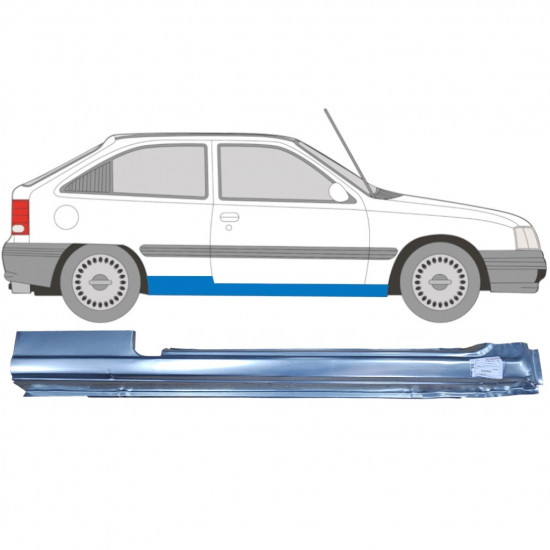 Prag za Opel Kadett 1984-1993 / Desna 6938