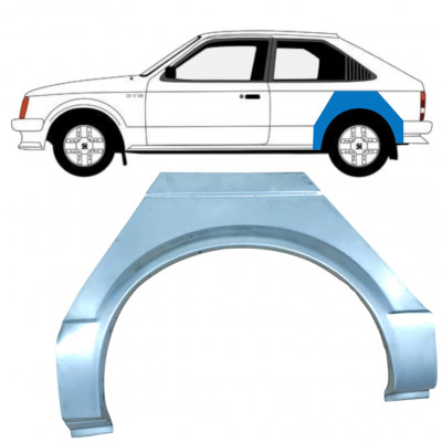 Bok delni za Opel Kadett D 1979-1984 / Leva 7903