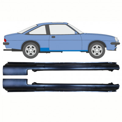 Prag za Opel Manta B 1975-1988 / Komplet 11080