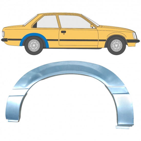 Bok delni za Opel Rekord E 1977-1986 / Desna 11037