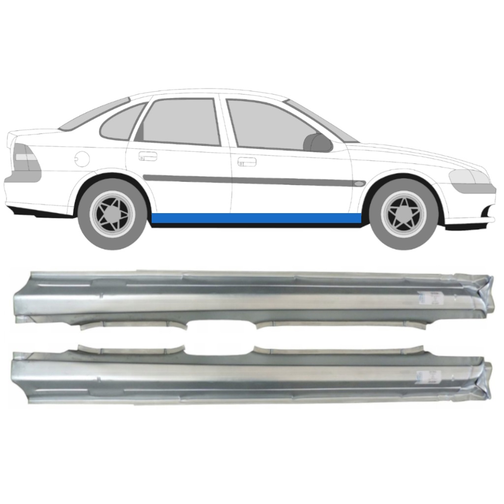 Prag Za Opel Vectra B 1995-2002 / Levo+Desno / Komplet 9420