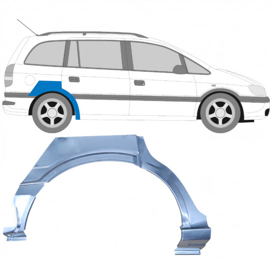 Bok delni za Opel Zafira 1999-2005 / Desna 6888