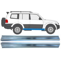 Prag za Mitsubishi Pajero 2006-2021 / Levo+Desno / Komplet 16351