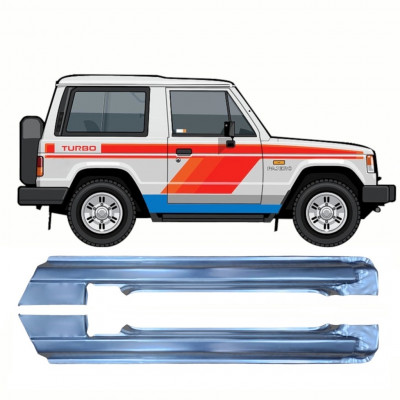 Prag za Mitsubishi Pajero 1982-1992 / Levo+Desno / Komplet 10364