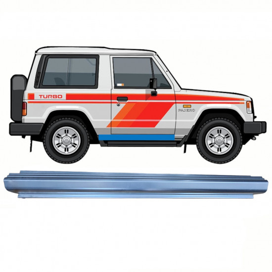 Prag za Mitsubishi Pajero 1982-1992 / Levo = Desno (simetrično) 8697