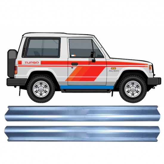 Prag za Mitsubishi Pajero 1982-1992 / Komplet 11360