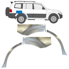 Bok delni za Mitsubishi Pajero 2006-2021 / Levo+Desno / Komplet 14842