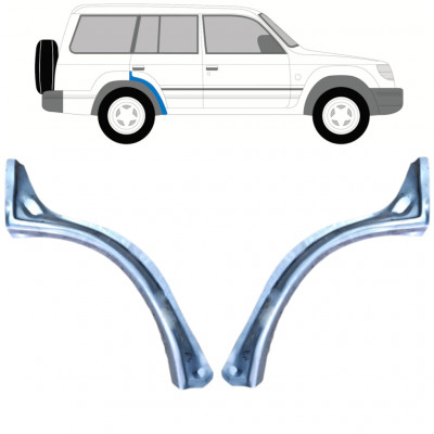 Bok delni za Mitsubishi Pajero 1991-1999 / Levo+Desno / Komplet 9773