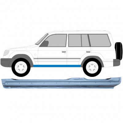 Prag za Mitsubishi Pajero 1991-2001 / Leva 5168