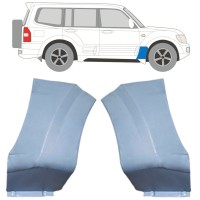 Popravni panel prednjega blatnika za Mitsubishi Pajero 1999-2006 / Levo+Desno / Komplet 16903
