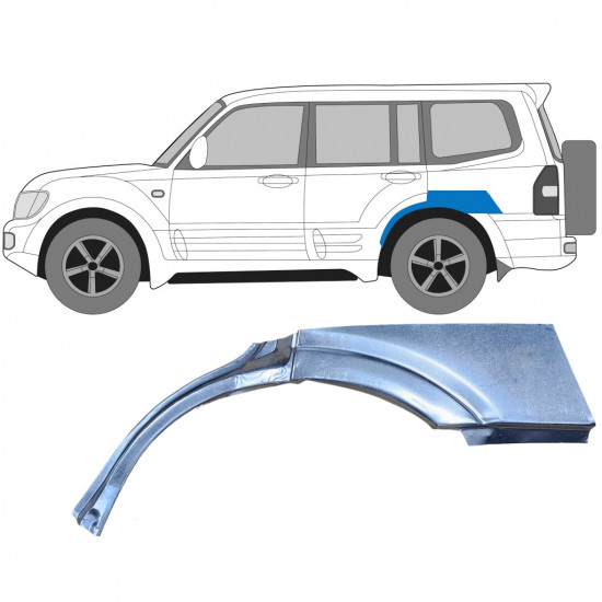 Bok delni za Mitsubishi Pajero 1999-2006 / Leva 7208