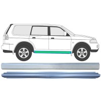 Popravni panel notranjega in zunanjega praga za Mitsubishi Pajero Sport 1996-2008 / Levo = Desno (simetrično) / Komplet 14873