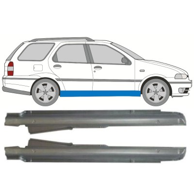 Prag za Fiat Palio Weekend 1997-2001 / Levo+Desno / Komplet 9940