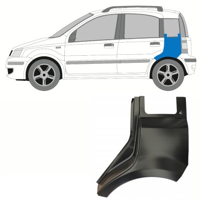 Bok delni za Fiat Panda 2003-2012 / Leva 10752