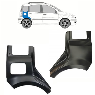 Bok delni za Fiat Panda 2003-2012 / Levo+Desno / Komplet 10753