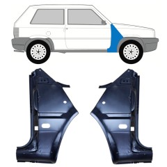 Sprednji blatnik za Fiat Panda 1980-2002 / Levo+Desno / Komplet 11813