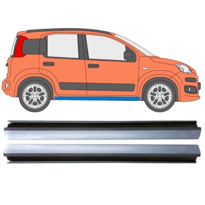 Prag za Fiat Panda 2012- / Levo+Desno / Komplet 14971