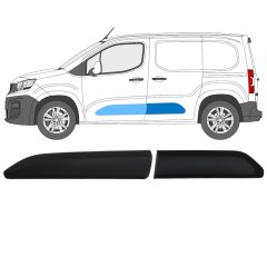 Stranska obloga za Peugeot Partner 2018-2023 / Leva / Komplet 12989