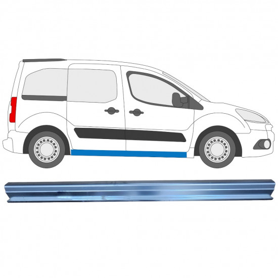 Popravni panel praga drsnih vrat za Peugeot Partner C Berlingo 2008- / Desna 11296