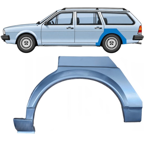 Bok delni za Volkswagen Passat B2 1980-1988 / Leva / COMBI 7111