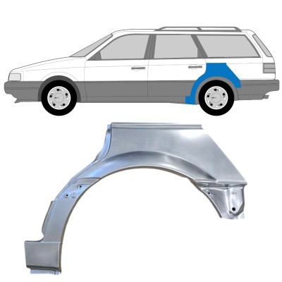 Popravni panel loka zadnjega kolesa za Volkswagen Passat B3 1988-1993 / Leva / COMBI 14520