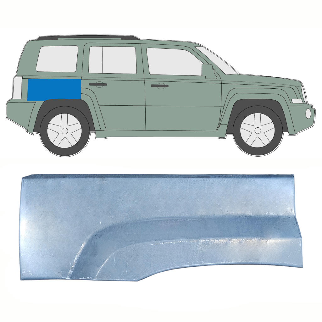 Bok Delni Za Jeep Patriot 2006- / Desna 10303