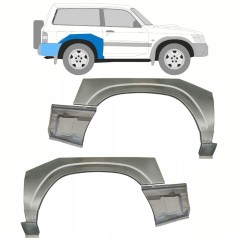 Bok delni za Nissan Patrol Y61 GY61 1997-2009 / Komplet 10800