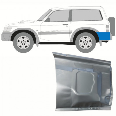 Bok delni za Nissan Patrol 1997-2009 / Leva 10167