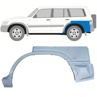 Nissan Patrol 2005-2009 Rear wing panel / Left